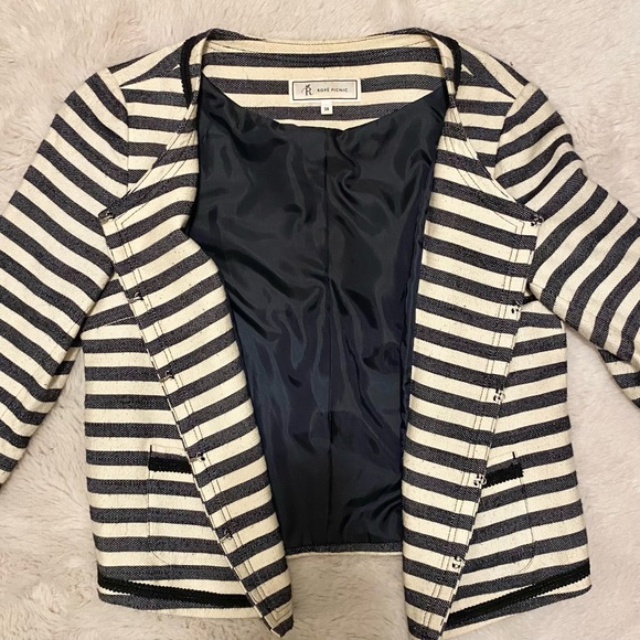 Nautical striped blazer - Picture 4 of 7